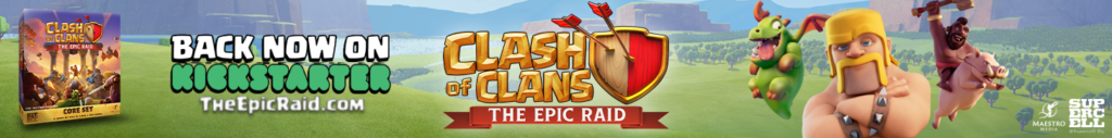 Back Clash of Clans: The Epic Raid NOW on Kickstarter!
