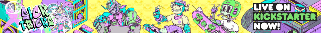 Sick Tricks Kickstarter Extra Wide Banner