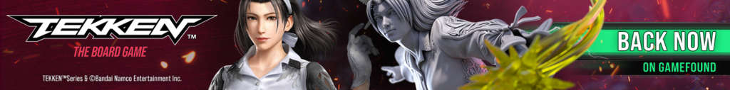 TEKKEN – The Board Game. Back Now on Gamefound