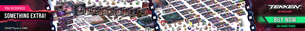 TEKKEN – The Board Game. Back Now on Gamefound.