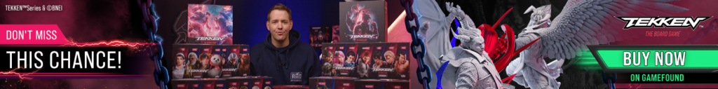 TEKKEN – The Board Game. Back Now on Gamefound.