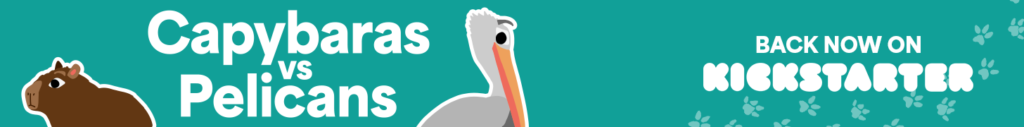 Capybaras vs Pelicans: Back now on Kickstarter