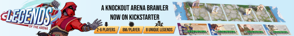 Legends of the Arena, a knockout arena brawler, is now on Kickstarter