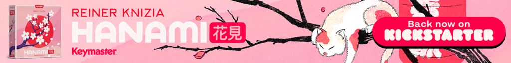 Reiner Knizia Hanami Live on Kickstarter Now!