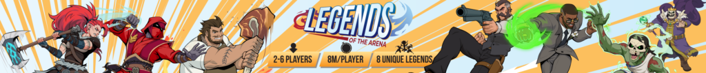 Legends of the Arena, a knockout arena brawler, is now on Kickstarter