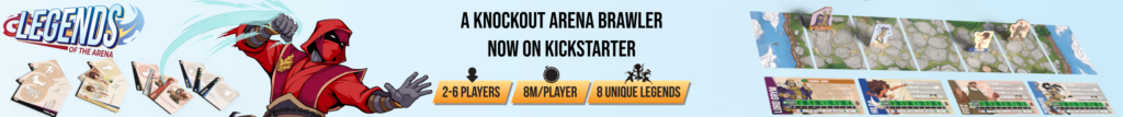 Legends of the Arena, a knockout arena brawler, is now on Kickstarter