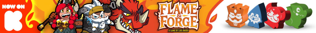 Luis Brueh is back with a new game, Flame and Forge, now on Kickstarter!