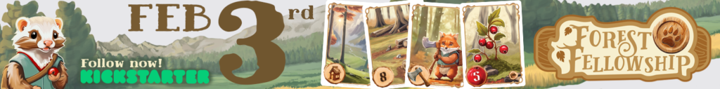 Forest Fellowship: Immersive Fast-Pace Card game live on Kickstarter