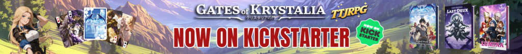 Gates of Krystalia Lumina Kickstarter fantasy card-based TTJRPG artwork 2
