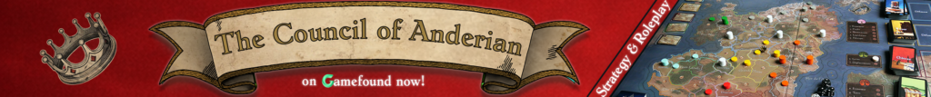 The Council of Anderian - On Gamefound now!